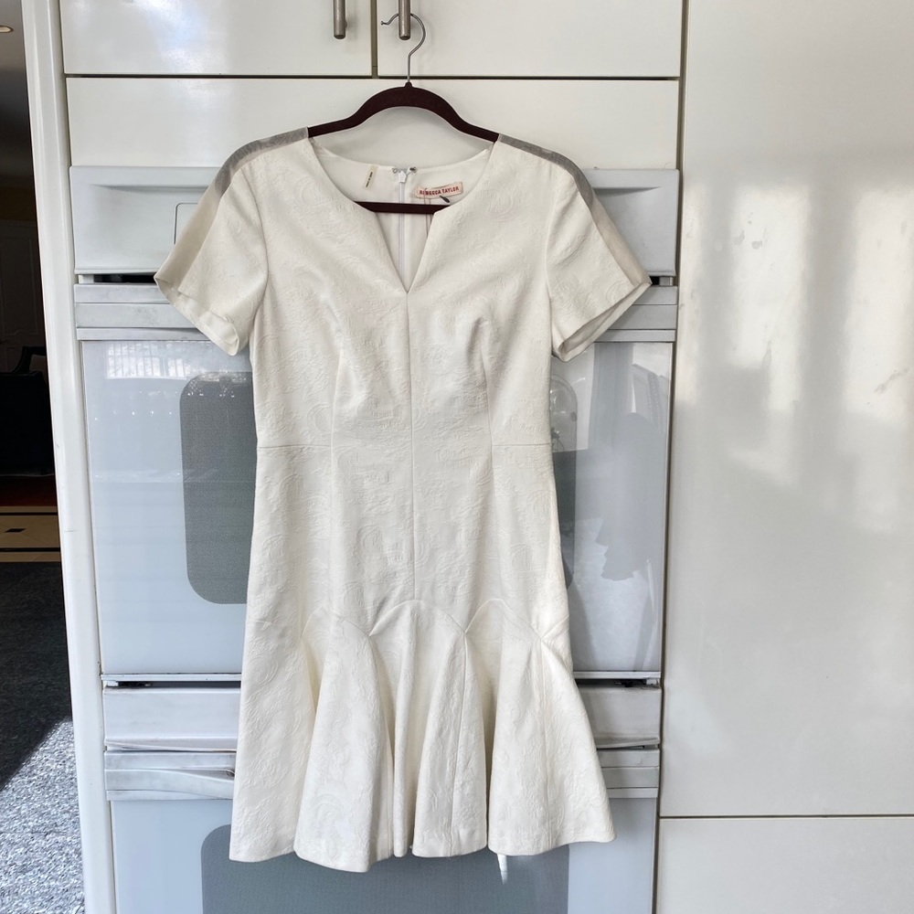 Rebecca Taylor white dress New with tags